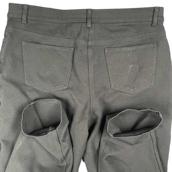 Chicos So Slimming Pants 10/M/1.5 Office Work Capsule Everyday Minimal Basic Str - Picture 6 of 12